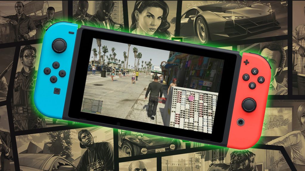 GTA 5 | Une version (non officielle) Nintendo Switch dans la nature