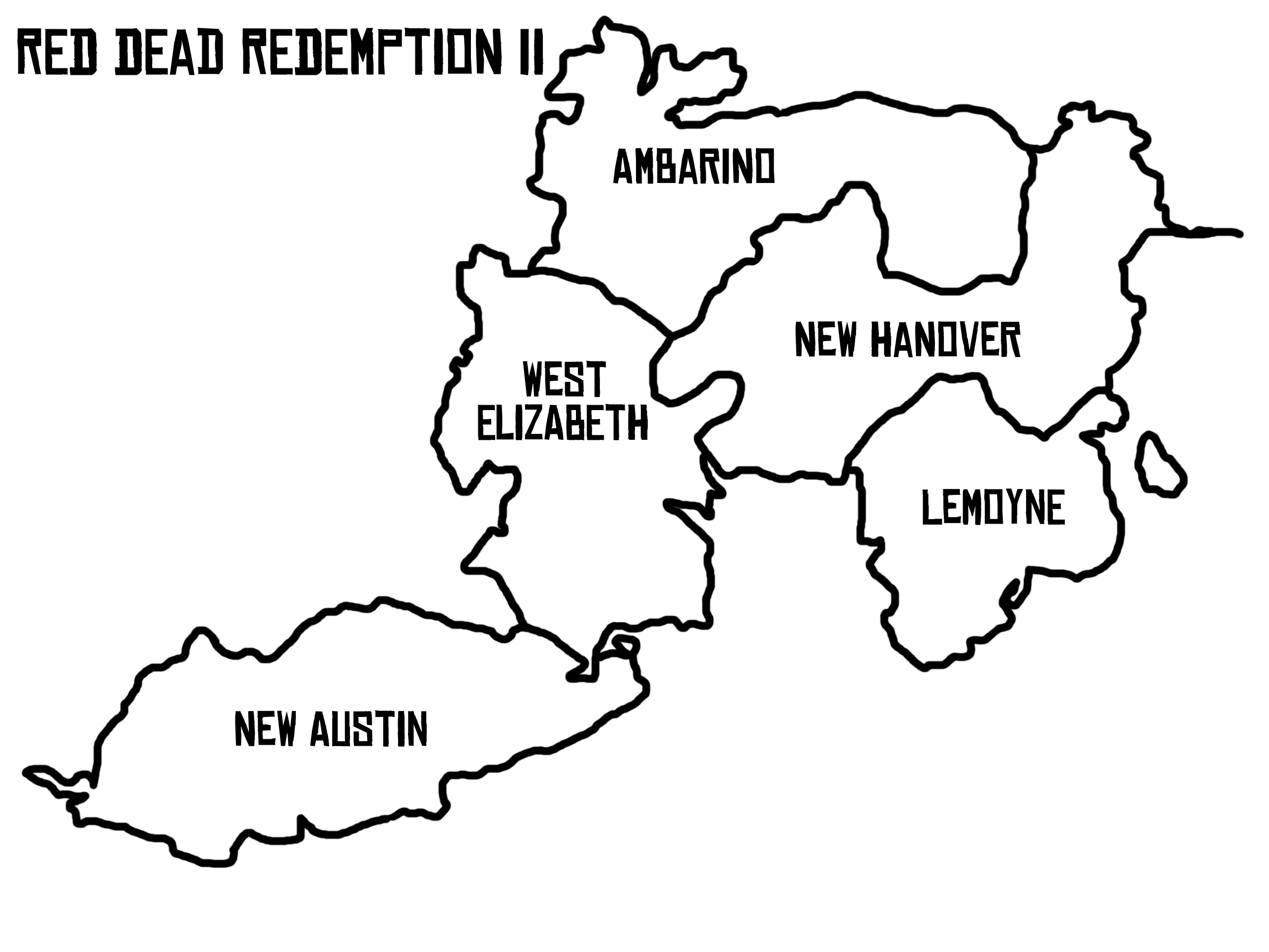 Les états dans Red Dead Redemption 2 © Rockstar Mag'